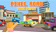 Pixel Road Taxi Depot