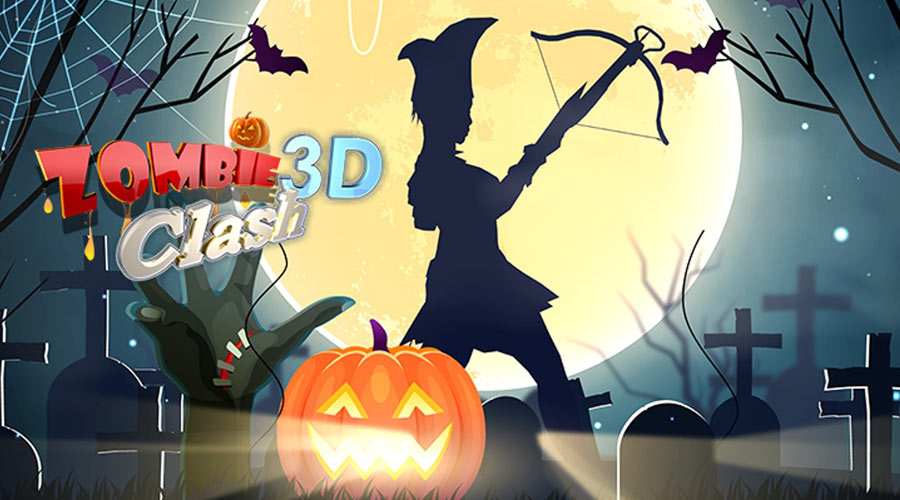 Zombie Clash 3D: Halloween